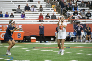 Taylor Gait had a goal and an assist in Syracuse's win on Friday. 