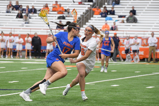 Florida scored eight goals in the first half before cooling off in the beginning of the second. 